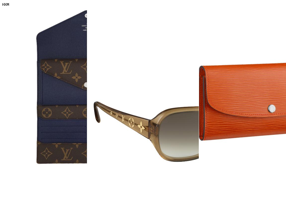 LOUIS VUITTON Women's Sonnenbrille aus Leder in Braun